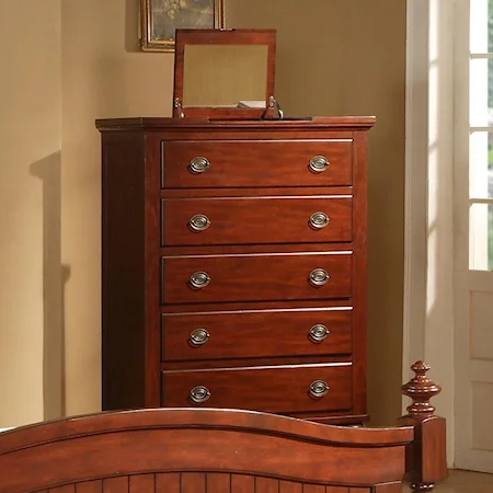 Chest of Drawers with 5 Drawers